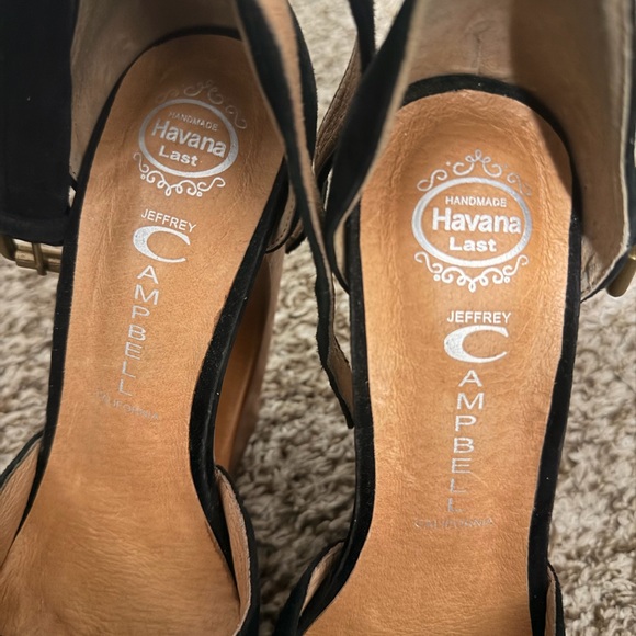 Chic Jeffrey Campbell “Havana Last” Women's Wooden Wedge - Picture 8 of 8